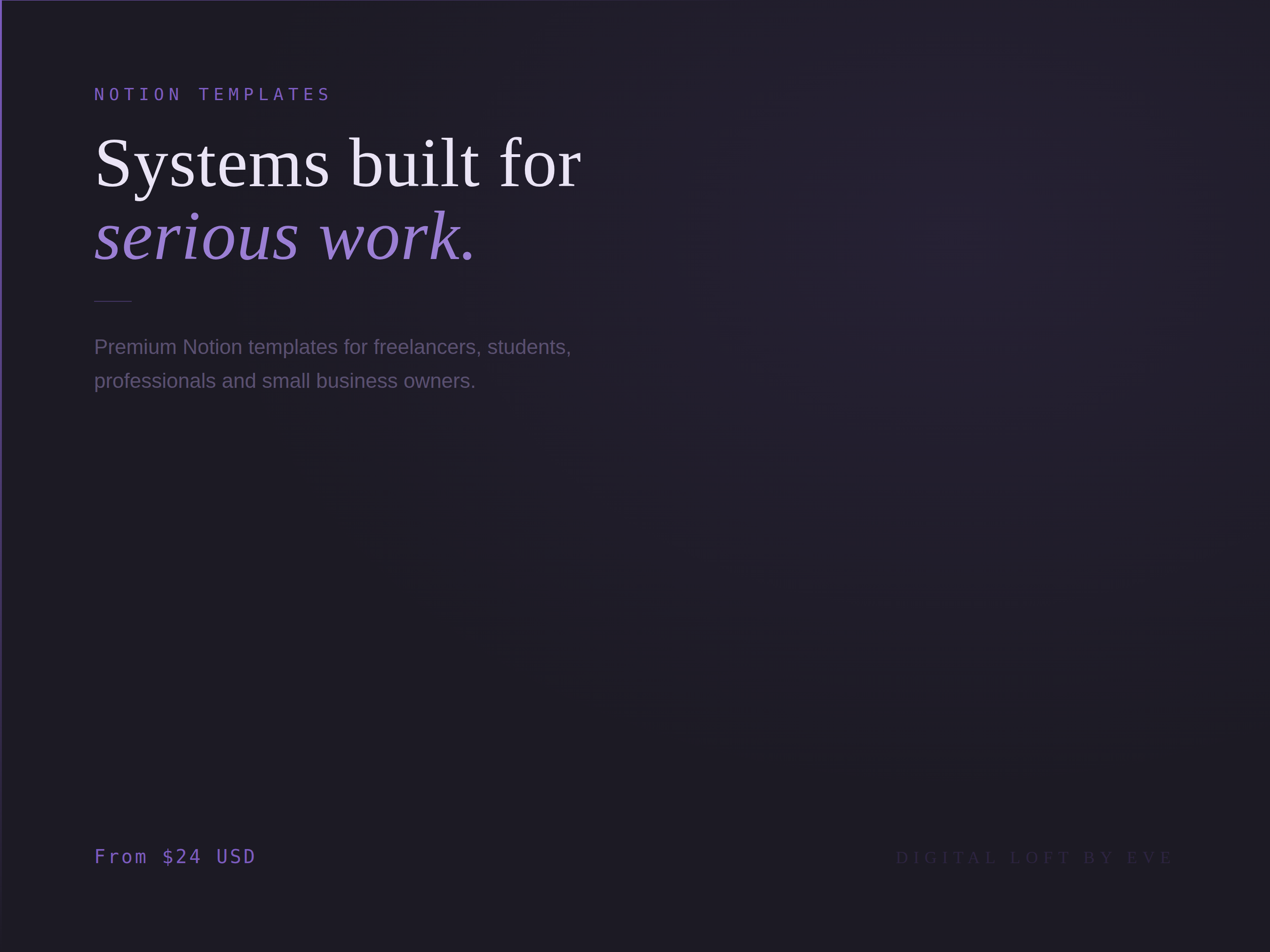 Full Workspace Systems