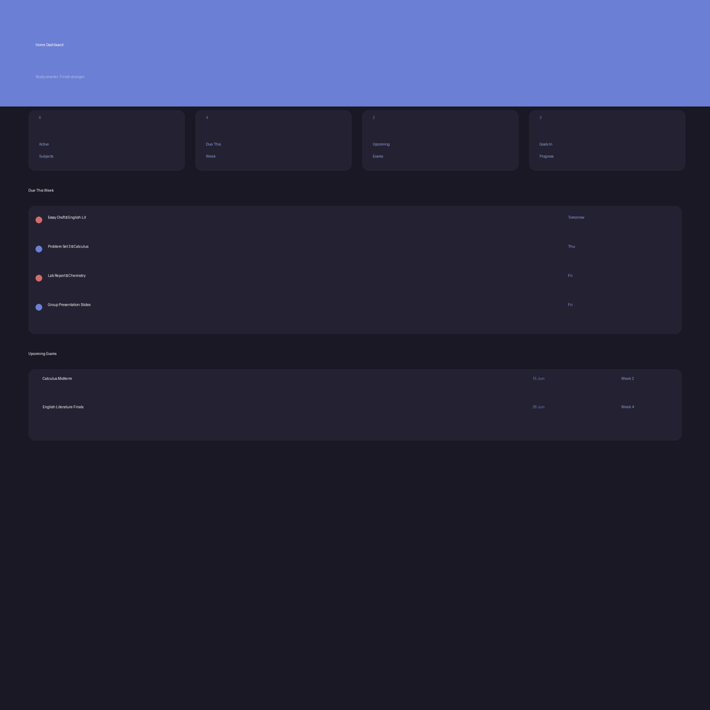 Student OS — All-in-One Notion Workspace for Students