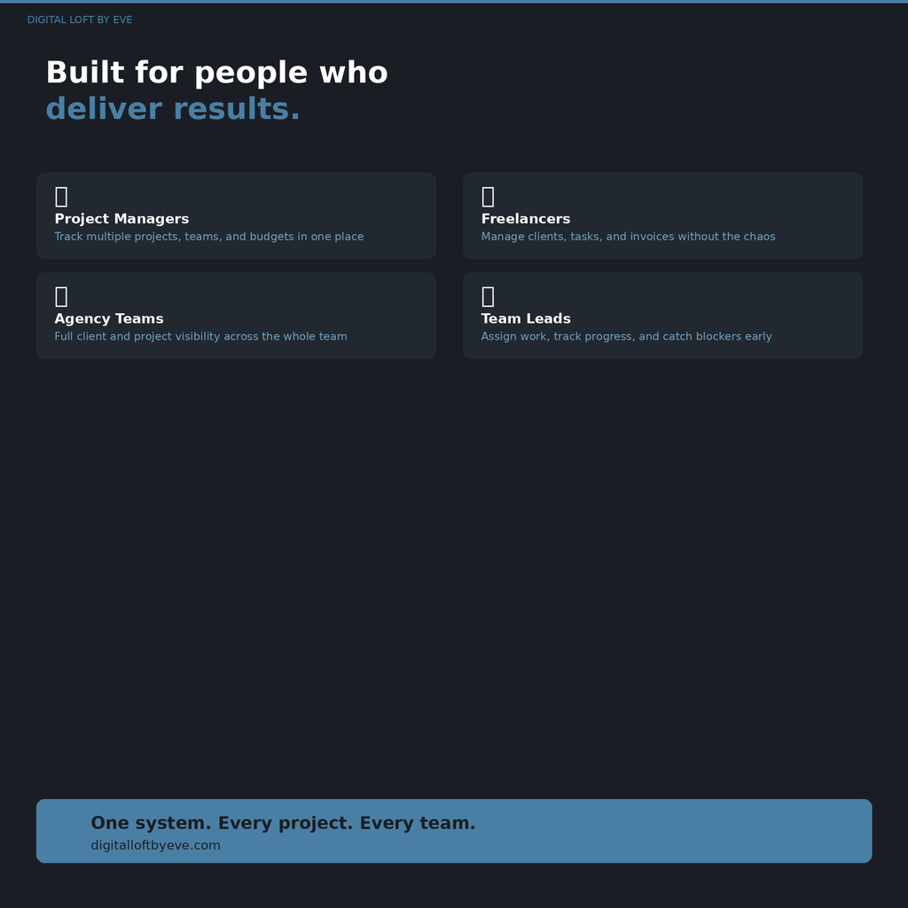 Project Management System — All-in-One Notion Workspace for Teams
