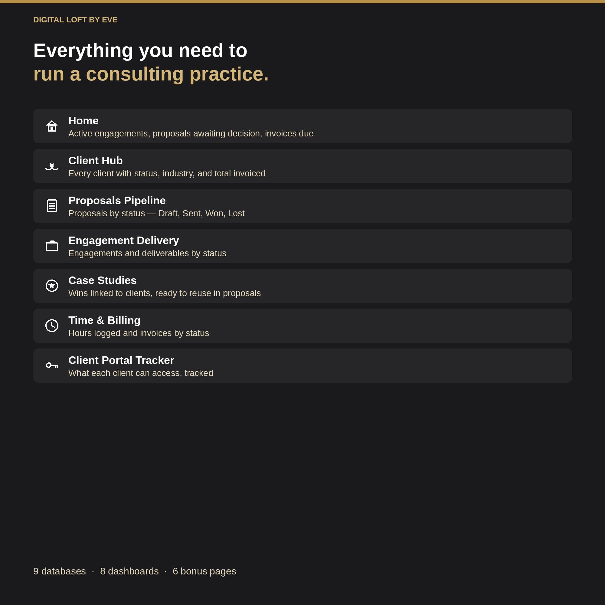 Consulting Business Kit — All-in-One Notion Workspace for Consultants