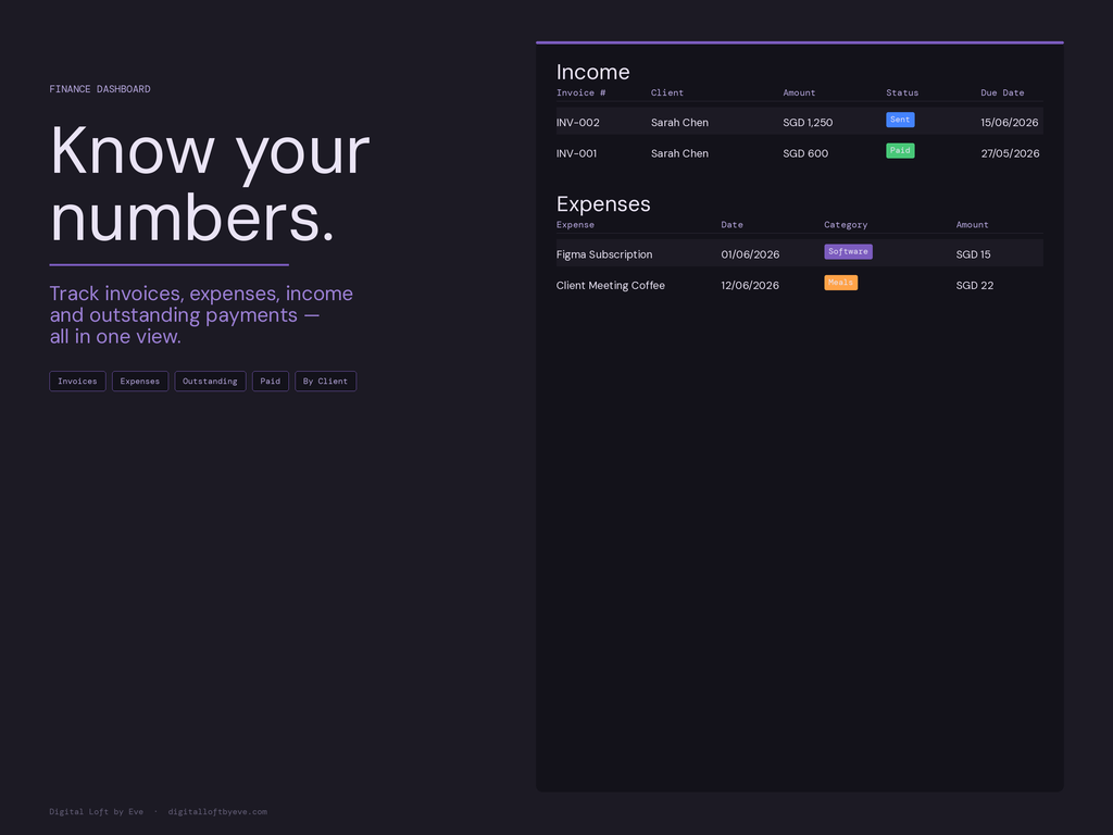 Freelancer OS — All-in-One Notion Workspace for Freelancers