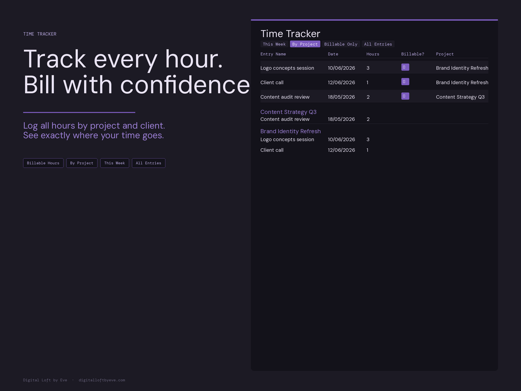 Freelancer OS — All-in-One Notion Workspace for Freelancers