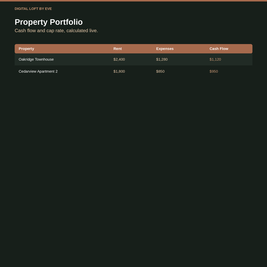 Real Estate Investor OS — All-in-One Notion Workspace for Property Investors